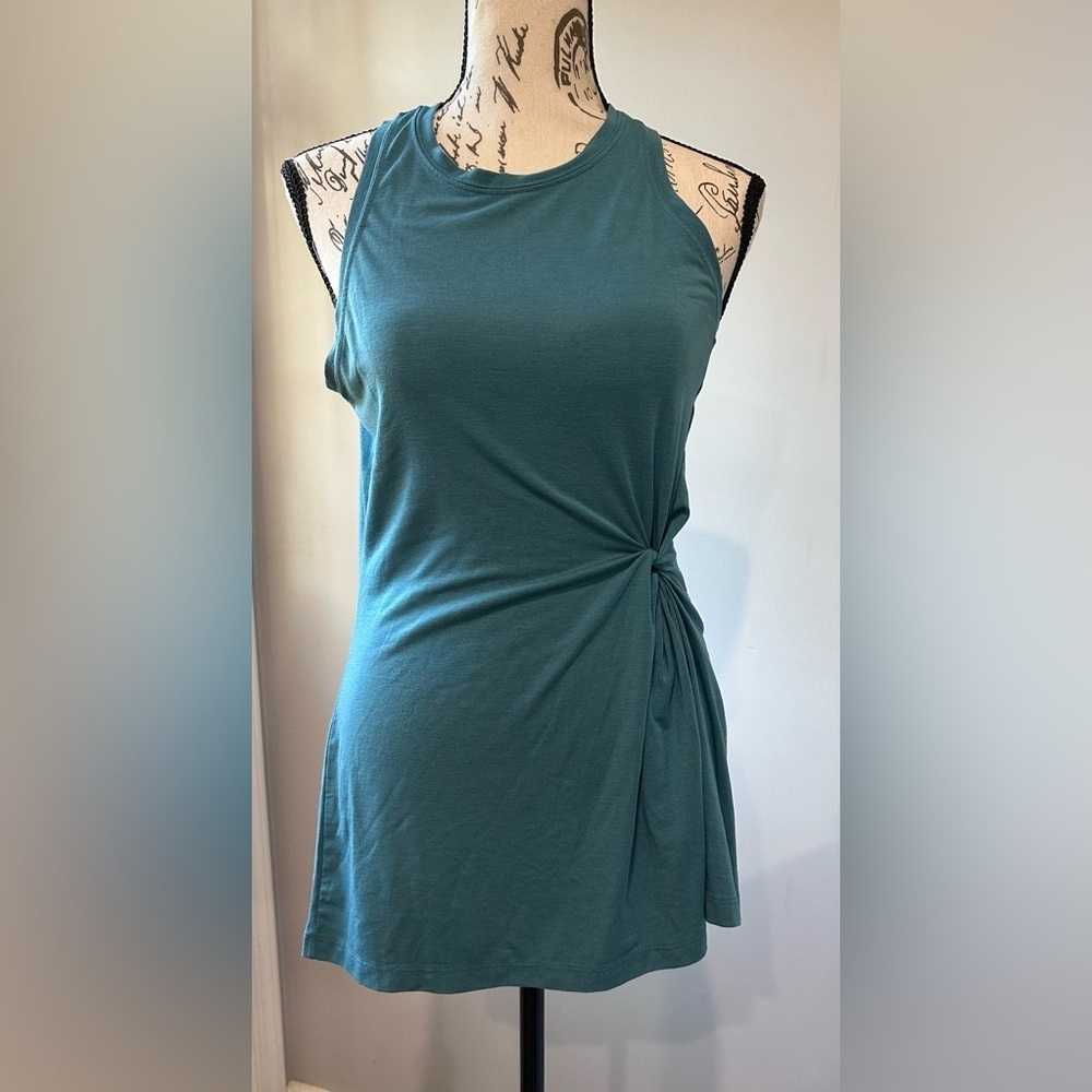 💪Athleta Radiate Twist Tank Top - Borealis Green - Size XS - Picture 3 of 10